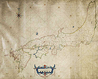 『重要文化財　日本航海図　江戸時代・17世紀』の画像