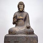 Image of "Seated Yakushi Nyorai （Bhaisajyaguru）, Nara period, 8th century"