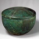 『重要文化財 伊福吉部徳足比売骨蔵器  奈良時代・和銅3年(710)  鳥取市国府町宮下出土』の画像