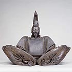 Image of "Seated Minamoto Yoritomo, Kamakura Period, 13th - 14th century (Important Cultural Property)"