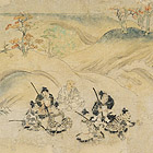 『重要文化財 住吉物語絵巻（部分）  鎌倉時代・13世紀』の画像