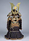 Image of "Domaru Style Armor, With lacing in kashidori style, red at shoulders, Muromachi period, 15th century (Gift of Mr. Akita Kazusue, Important Cultural Property)"