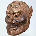 『重要文化財　伎楽面 崑崙　飛鳥時代・7世紀』の画像
