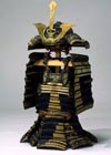 Image of "Armor Domaru type, With black leather lacing in kata-tsumadori style, Muromachi period, 15th century (Important Cultural Property)"