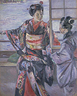 『重要文化財 舞妓 黒田清輝筆 明治26年(1893)』の画像
