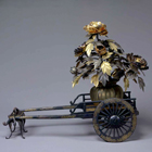 Image of "Flower Cart, Edo period, 19th century"