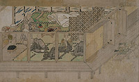 Image of "Illustrated Biography of Priest Honen, Kamakura period, 14th century (Important Cultural Property, Gift of Mr. Matsunaga Yasuzaemon)"