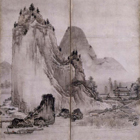 Image of "Landscape (detail), By Unkoku Togan, Azuchi-Momoyama～Edo period, 16th - 17th century (Important Cultural Property)"