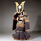 Image of "Domaru Type Armor, With lacing in kashidori style, red at shoulders, Muromachi period, 15th century (Important Cultural Property, Gift of Mr. Akita Kazusue)"