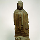 Image of "Standing Nyorai (Tathagata Buddha), By Enku Formerly owned by Koshoji, Gunma, Edo period, 17th century (Gift of Mr. Tokita Chikara, On exhibit through December 24, 2013, On exhibit from January 16, 2013)"