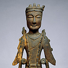 Image of "Standing Bosatsu (Bodhisattva), Asuka period, 7th century"