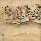 Image of "Narrative Picture Scroll of Gosannen Civil War, By Hidanokami Korehisa, Nanbokucho period, dated 1347 (Important Cultural Property)"