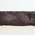 Image of "Iron sword with inscriptions in silver inlay, From Eda-Funayama Tumulus, Nagomi-machi, Kumamoto, Kofun Period, 5th-6th century (National Treasure)"