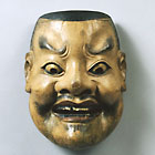 Image of "Noh Mask, Otenjin type, Formerly preserved by Konparu School, Nara, Muromachi period, 15th century (Important Cultural Property)"