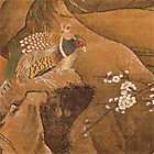 『重要文化財　四季花鳥図（部分）　呂紀筆 中国　明時代・15～16世紀』の画像