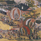 Image of "Scenes In and Around Kyoto, By Iwasa Matabe, Edo period, 17th century (Important Cultural Property)"