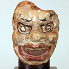 『鬼神像頭部　中国・クムトラ石窟 大谷探検隊将来品　唐時代・7～8世紀』の画像