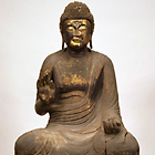 Image of "Seated Yakushi Nyorai (Bhaisajyaguru), Nara period, 8th century"