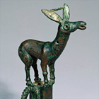 『動物形竿頭飾　中国北辺　春秋時代・前6～前5世紀』の画像