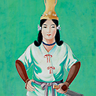 『上古時代男子図（部分）　杉山寿栄男筆　昭和5年(1930)頃』の画像