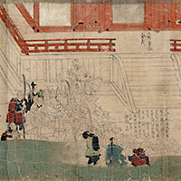 『重要文化財　天狗草紙（延暦寺巻）（部分）　鎌倉時代・13世紀』の画像