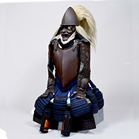 Image of "Gusoku Type ArmorEuropean-style cuirass with dark blue lacing, Azuchi-Momoyama period, 16th century(Important Cultural Property)"