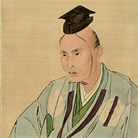 Image of "Portrait of Takami Senseki, By Watanabe Kazan, Edo period, dated 1837 (National Treasure)"