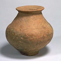Image of "Jar, From Kojo, Munakata-shi, Fukuoka, Yayoi period, 4th-3rd century BC"