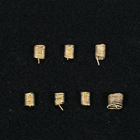 Image of "Coiled Gold Thread, From Tsukamari tumulus, Hiraishi, Kanan-cho, Osaka, Kofun (Asuka) period, 7th century (Gift of Investigation Committee of Hiraishi-Tsukamari, Osaka)"
