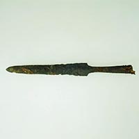 Image of "Iron Spear, From Wakata-otsuka tumulus, Wakata-matchi, Takasaki-shi, Gunma, Kofun period, 5th - 6th century"