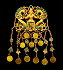Image of "Pendants with "Dragon Master"   (C)NMA/Thierry Ollivier"