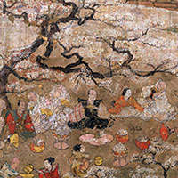 Image of "Genre Scenes of the Twelve Months(detail), Muromachi period, 16th century"