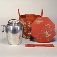 Image of "Tea Set, Okinawa Main Island, Second Sho dynasty, Ryukyu kingdom, 19th century (On exhibit from August 9, 2016)"