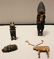 Image of "Wooden Figurine, Sakhalin Uilta, 19th century (Gift of Ms. Hirako Hatsu)"