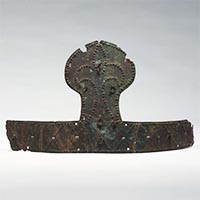 Image of "Gilt Bronze Crown, From Eta-Funayama Tumulus, Nagomi-machi, Kumamoto, Kofun period, 5th - 6th century (National Treasure)"