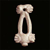 Image of "Ring-shaped Pendant, From Numazu Shell Mound, Ishinomaki-shi, Miyagi, Jomon period, 2000 - 400 BC (Gift of Mr. Sugawara Satoshi)"