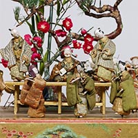 『台付機巧輪舞人形（部分）　茗荷屋半右衛門・川合谷五郎正真作　江戸時代・正徳3年(1713)』の画像