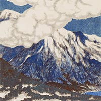 『重要文化財　近江八景（部分）　今村紫紅筆　大正元年(1912)』の画像