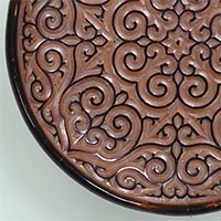 Image of "Tray, Saihi type, Motif in xipi lacquer (detail), Southern Song dynasty, 12th–13th century"