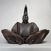 Image of "Seated Minamoto Yoritomo (Presumed), Kamakura period, 13th–14th century (Important Cultural Property)"