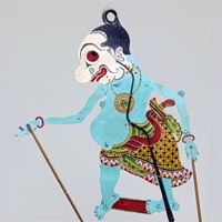 『ワヤン・クリ　ガレン　インドネシア、中部ジャワ　20世紀後半　田枝豪氏寄贈』の画像