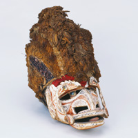 Image of "Mask, Attributed to New Ireland, Melanesia, Late 19th century (Gift of Mr. Yoshijima Tokiyasu)"