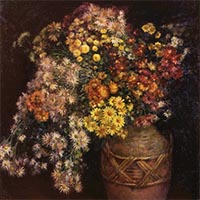 Image of "Flowers in Vase (detail), By Kuroda Seiki, 1912 (Gift of the artist)"