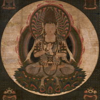 Image of "Ichijikinrin (Ekaksara-usnisacakra), Kamakura period, 13th century (Important Cultural Property)"
