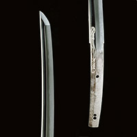 『国宝　太刀（部分）　長船景光（号　小龍景光）　鎌倉時代・元亨2年（1322）』の画像