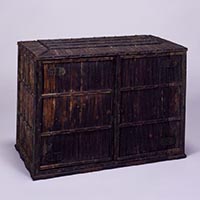 Image of "Cabinet, Nara period, 8th century (National Treasure)"