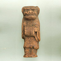 Image of "Clay Figurine, Excavated at Ueno Park, Taito-ku, Tokyo, Edo period, 17th–19th centur"