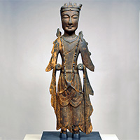Image of "Standing Bodhisattva, Asuka period, 7th century"