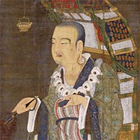 Image of "Xuanzang Sancang (detail), Kamakura period, 14th century (Important Cultural Property)"