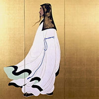 『五柳先生（部分）　横山大観筆　明治45年(1912)』の画像